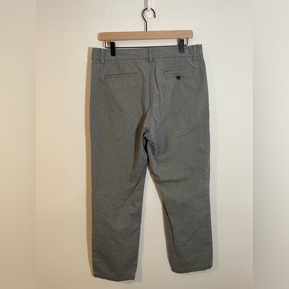 Banana Republic Gavin Gray Chino Pants, 33 Waist 100% Cotton - Picture 4 of 6